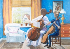 Contemporary Oil - Cello Lessons