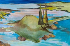 Contemporary Oil - Idyllic Isle