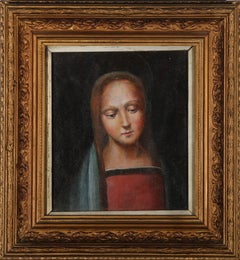 Olio contemporaneo - La Madonna