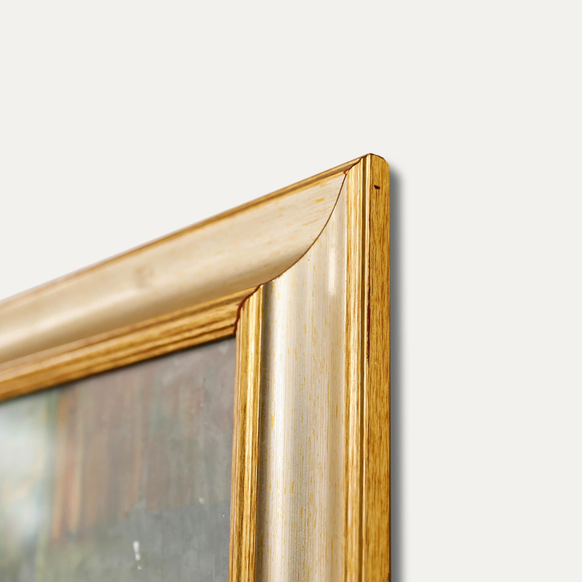 Zeitgenössisches Öl - Der Nachtmarkt im Angebot 1