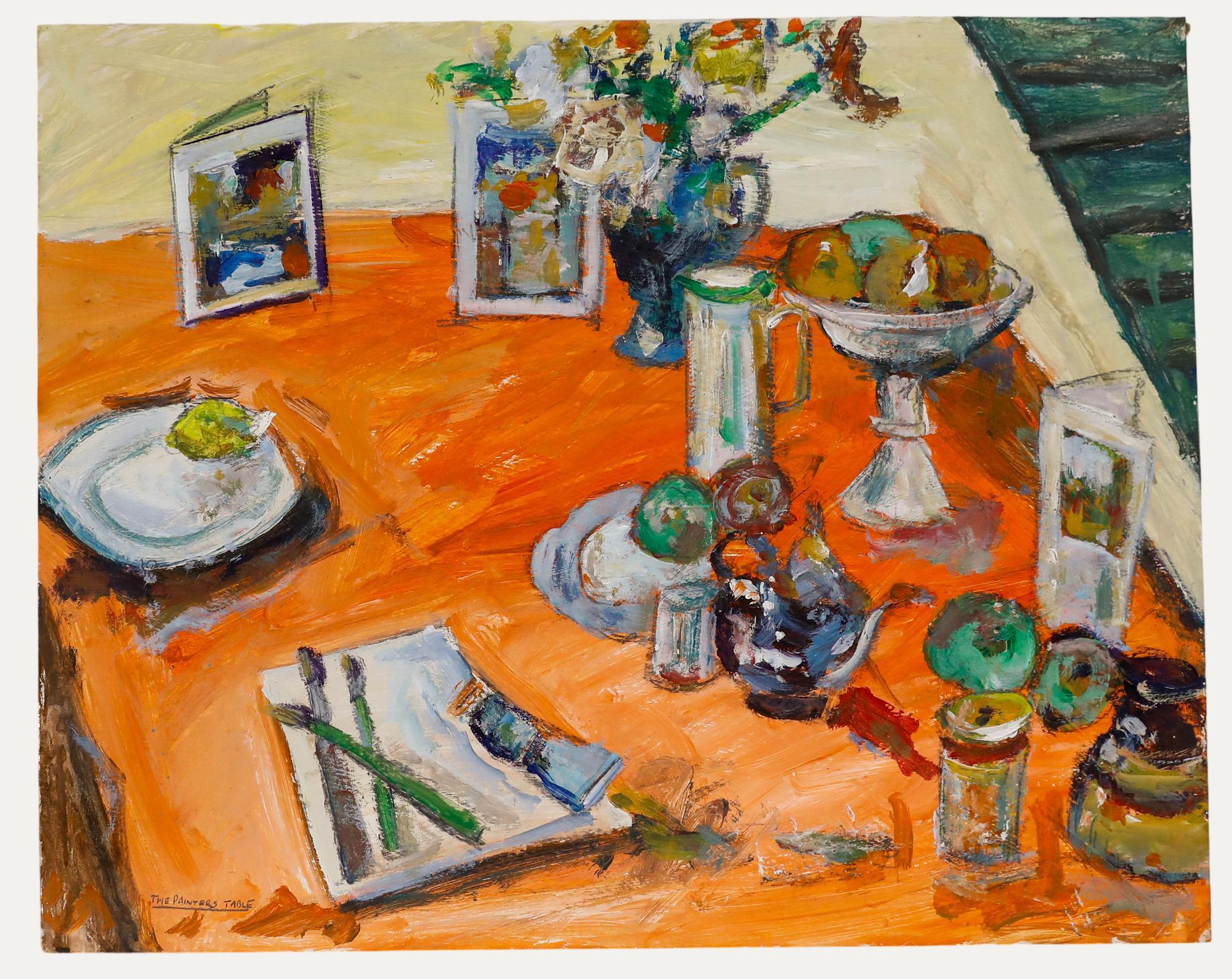 Contemporary Oil - The Painters Table