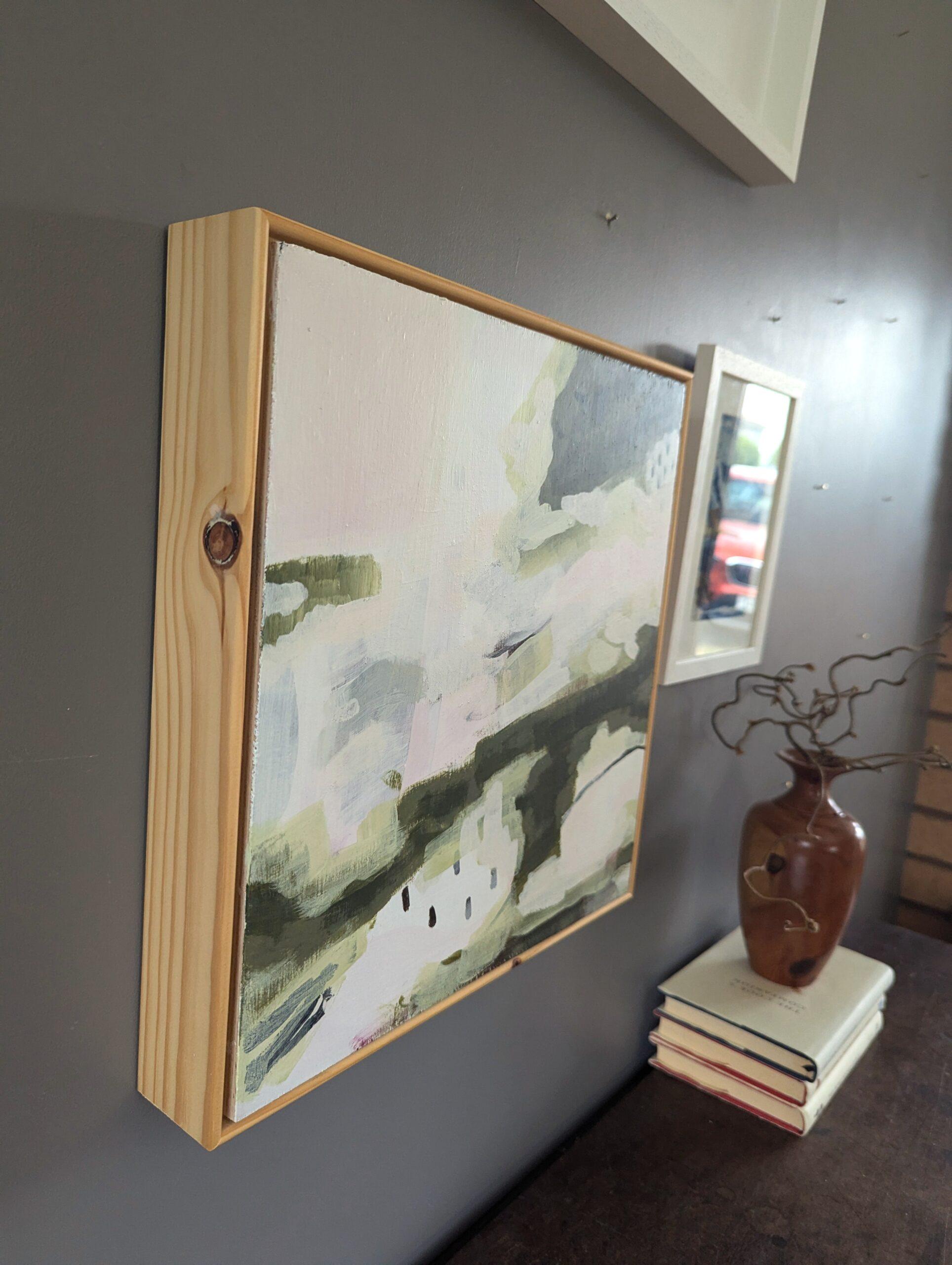 TENUTA DI CATTURA
Dimensioni: 32 x 31,5 cm (cornice inclusa)
Acrilico su pannello di betulla

Una composizione astratta contemporanea molto affascinante e riposante, dipinta in acrilico su pannello di betulla.

Il dipinto è caratterizzato da una