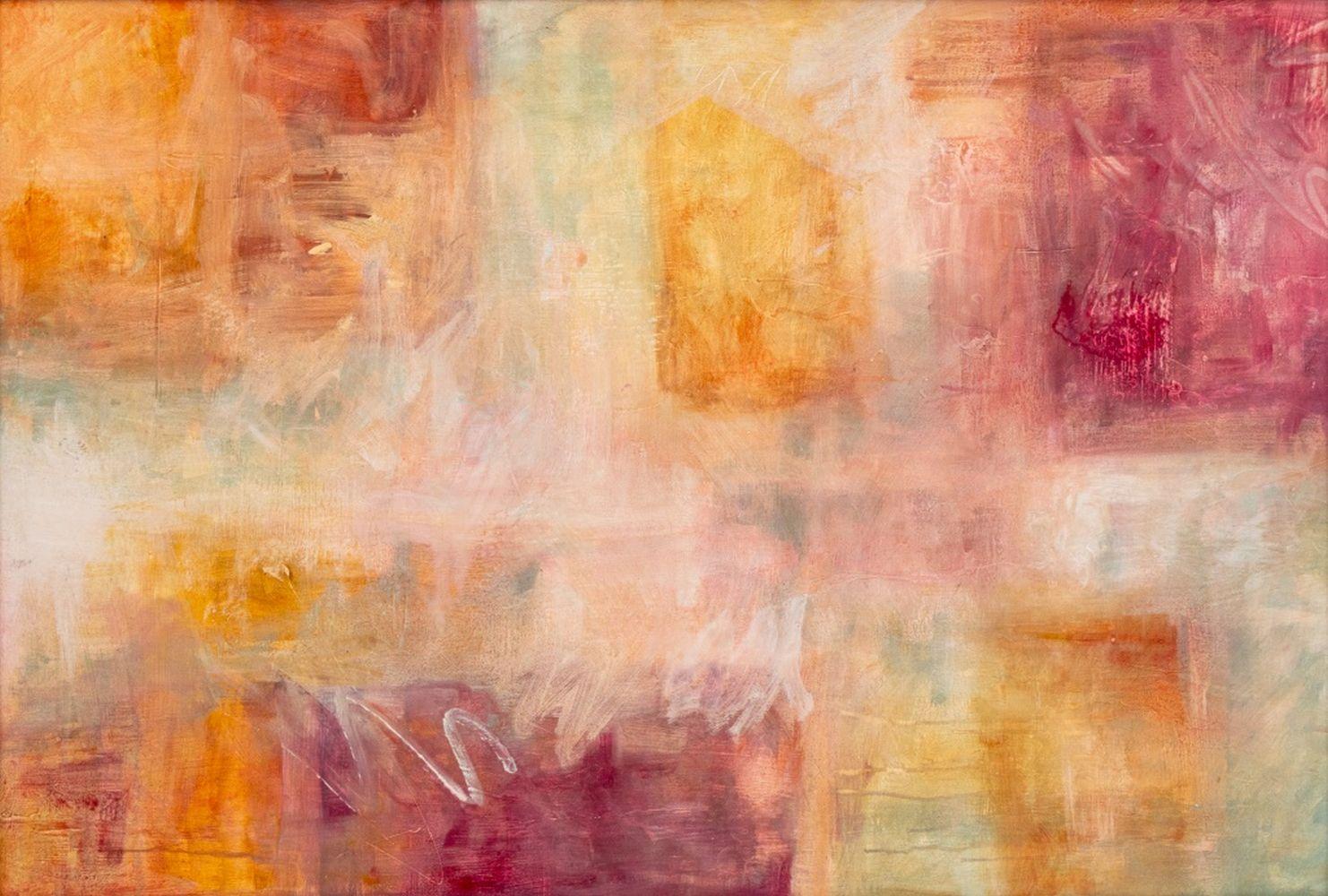 Zeitgenössische Schule Abstrakte Komposition – Painting von Unknown
