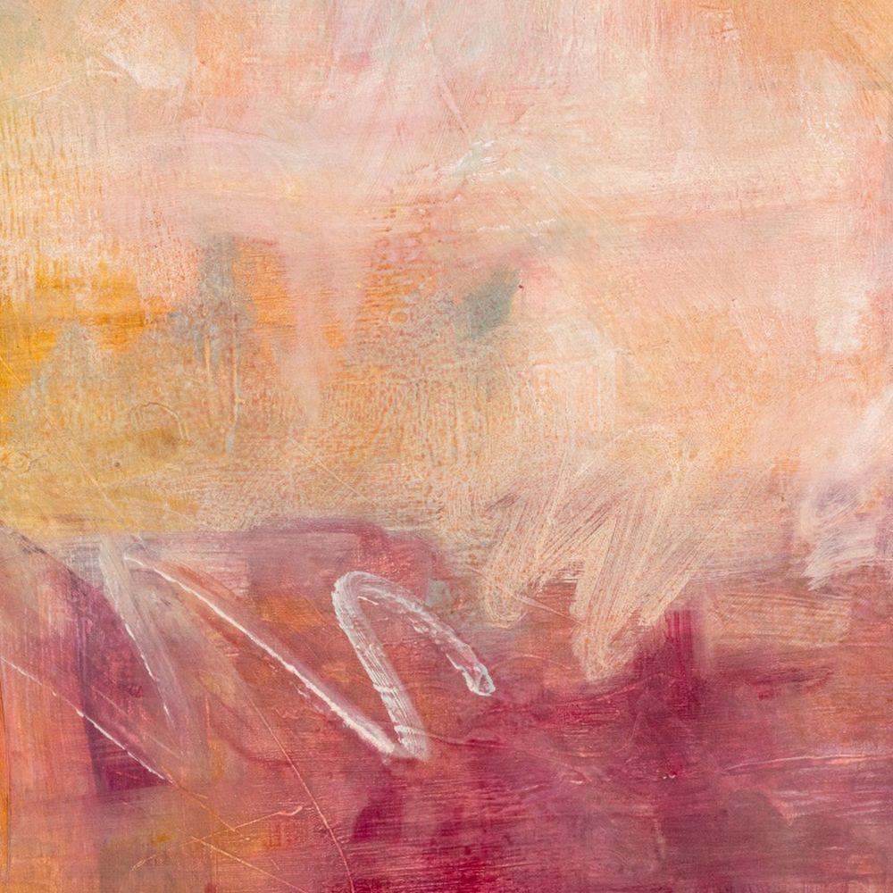 Zeitgenössische Schule Abstrakte Komposition (Beige), Abstract Painting, von Unknown