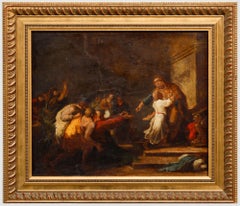 Continental School 19th Century Oil - The Prodigal Son