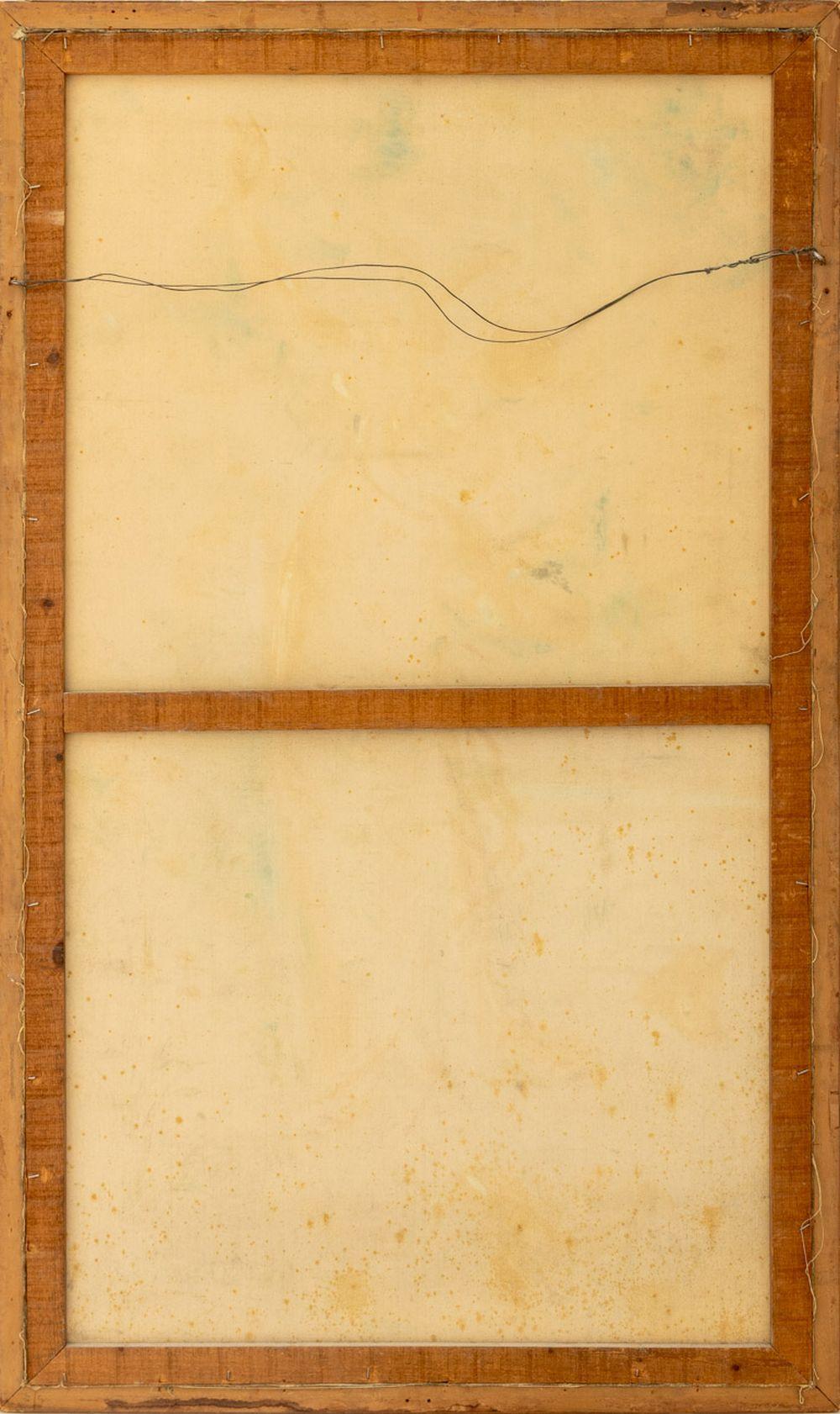 Kontinentale Schule, Frau mit Tauben, Öl auf Leinwand, unsigniert, Holzrahmen.

Bild: 57.75