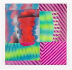 Corduroy, Acrylic and Airbrush on Canvas Painting by Alex Blau, 2019