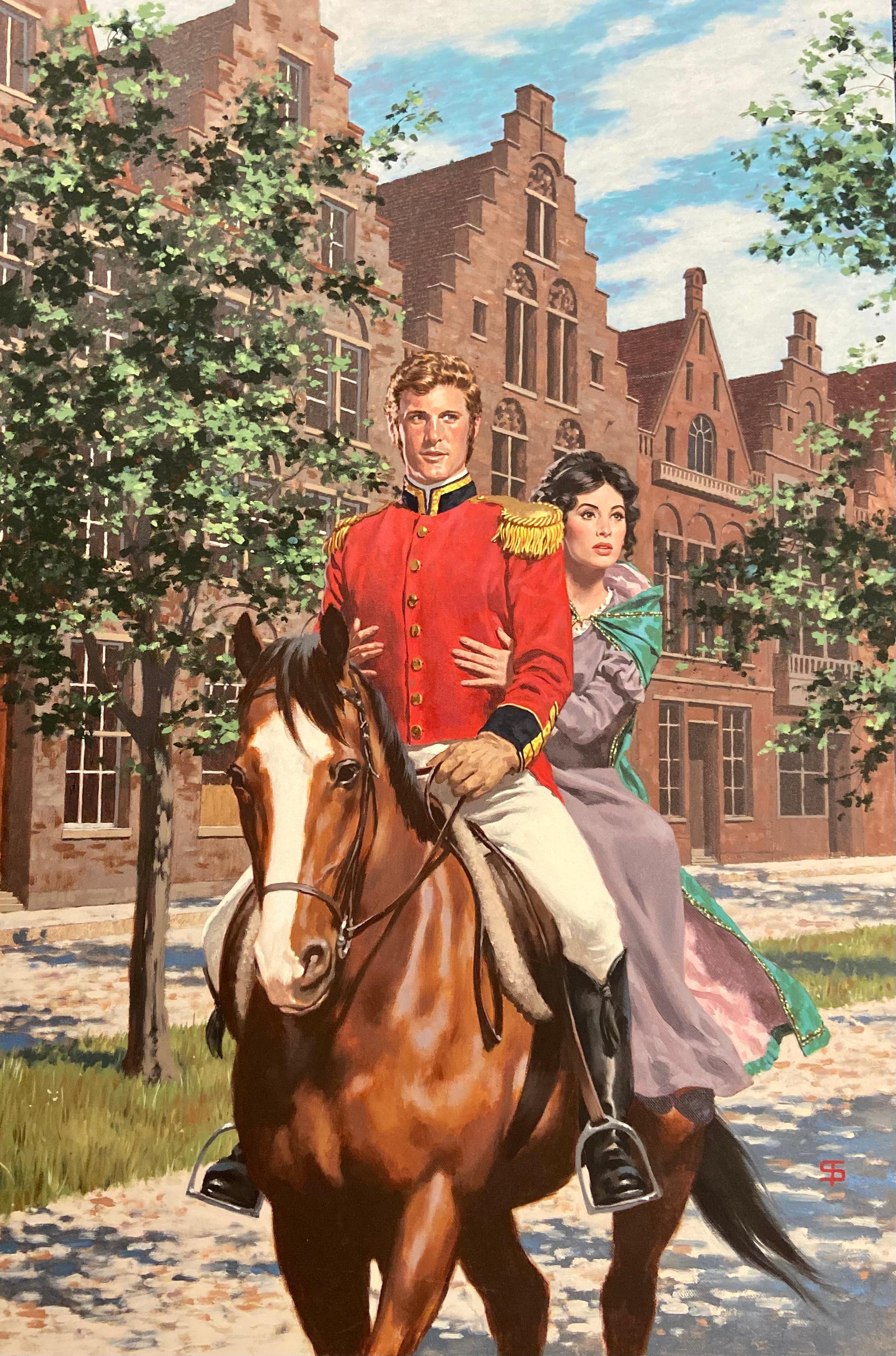 Pareja a caballo