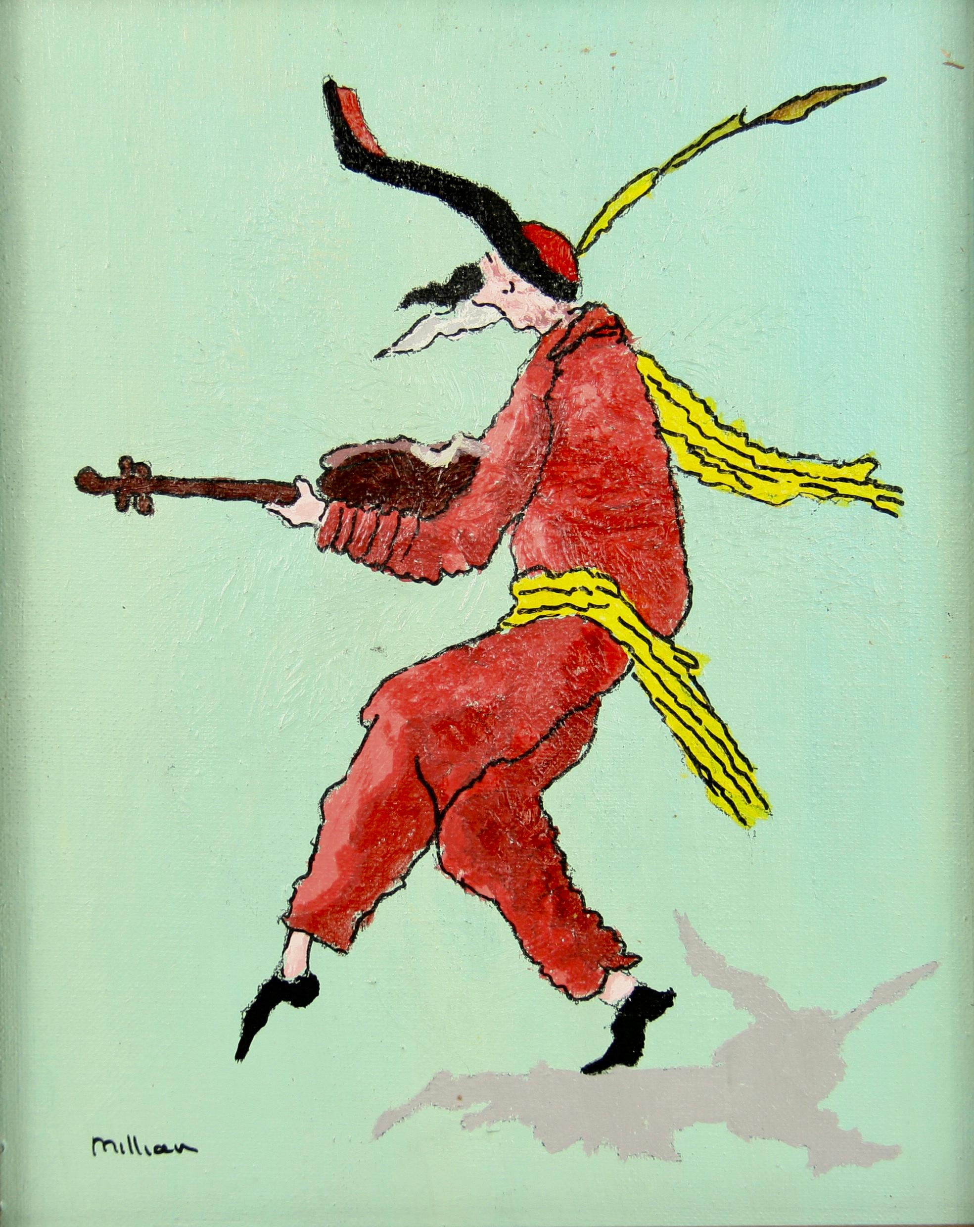 court jester painting