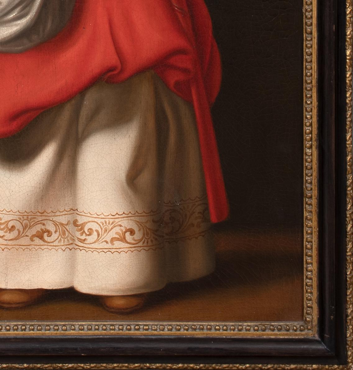 Retrato de corte de una niña del siglo XVII, óleo sobre lienzo

English School

Gran retrato antiguo de corte de una joven con bayas y flores, óleo sobre lienzo. Retrato de cuerpo entero de excelente calidad y estado de la niña vestida de corte con