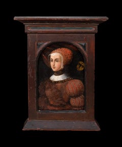 Court Portrait Of Anne Of Cleves (1515-1557), Queen Of England, 18th Century