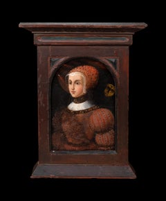 Court Portrait Of Anne Of Cleves (1515-1557), Queen Of England, 18th Century