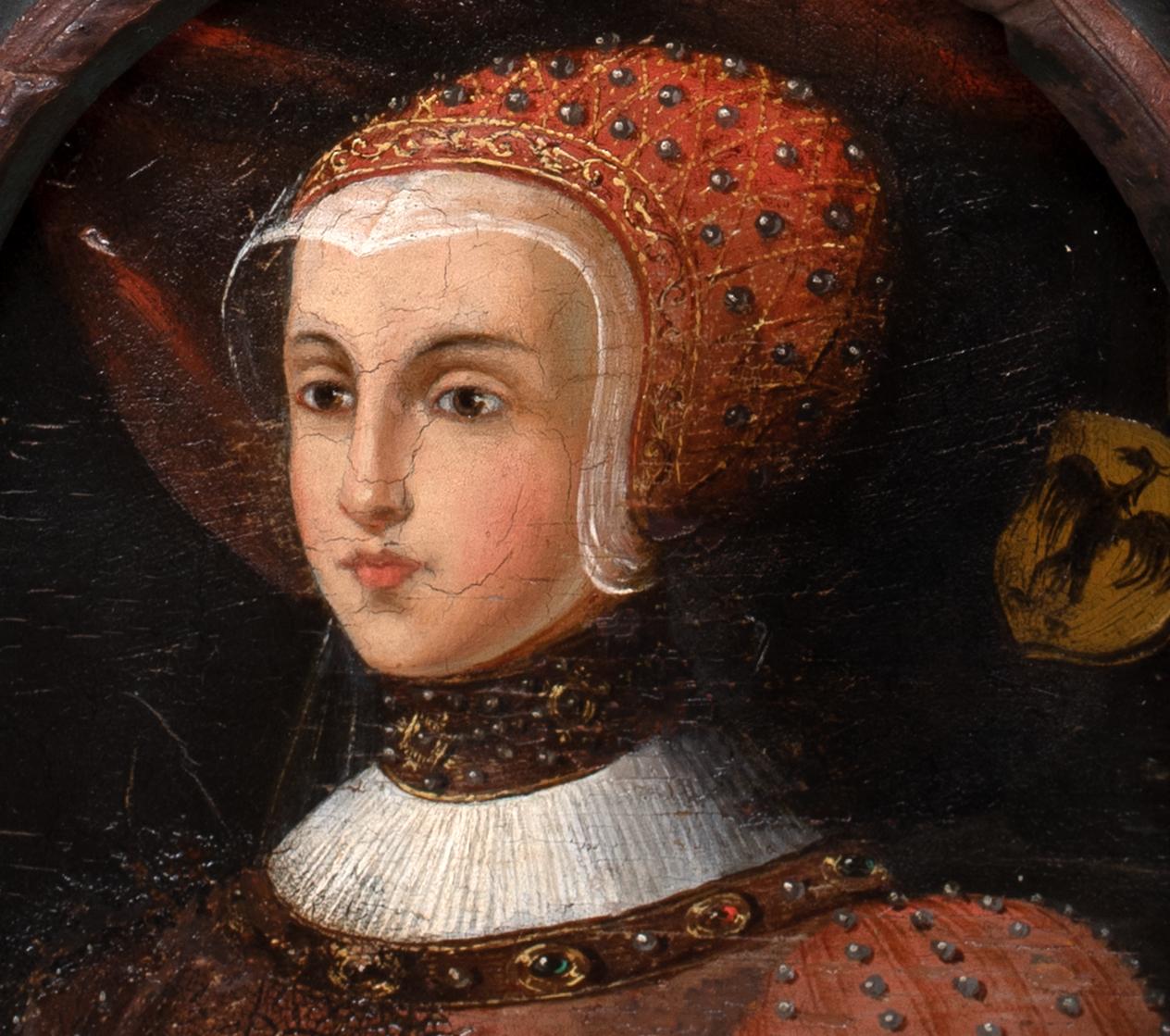 Hofporträt von Anne von Kleve (1515-1557), Königin von England, 18. Jahrhundert im Angebot 3
