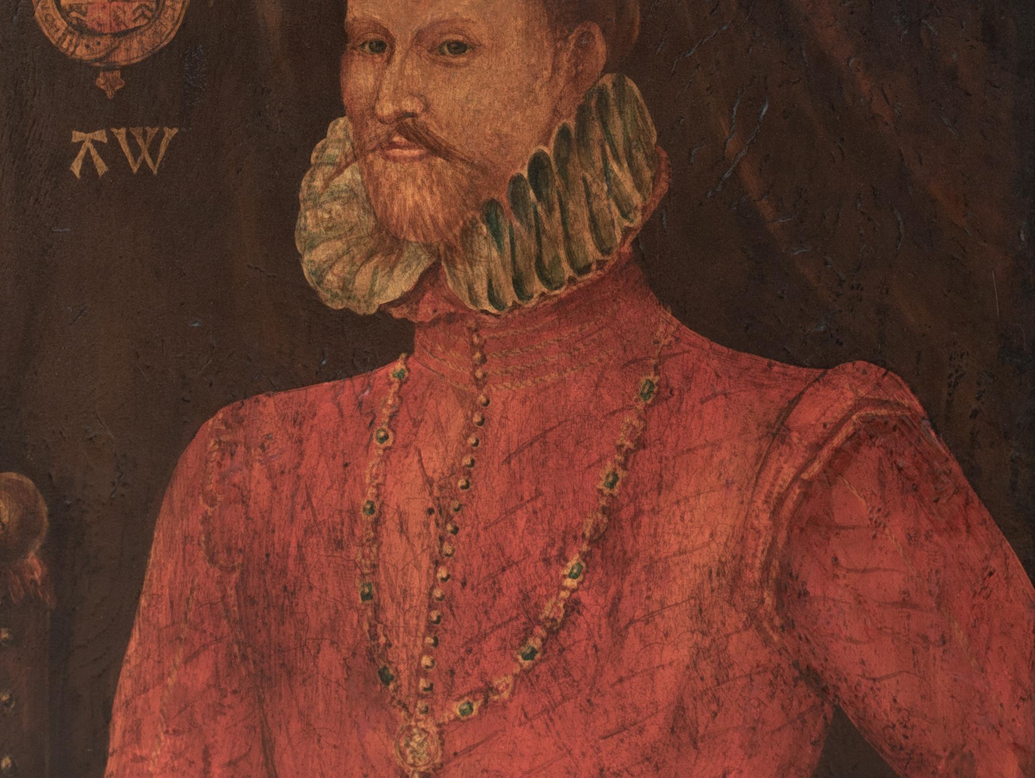 Court Portrait Of Robert Dudley, 1st Earl Of Leicester (1532-1588) Elizabethan 3