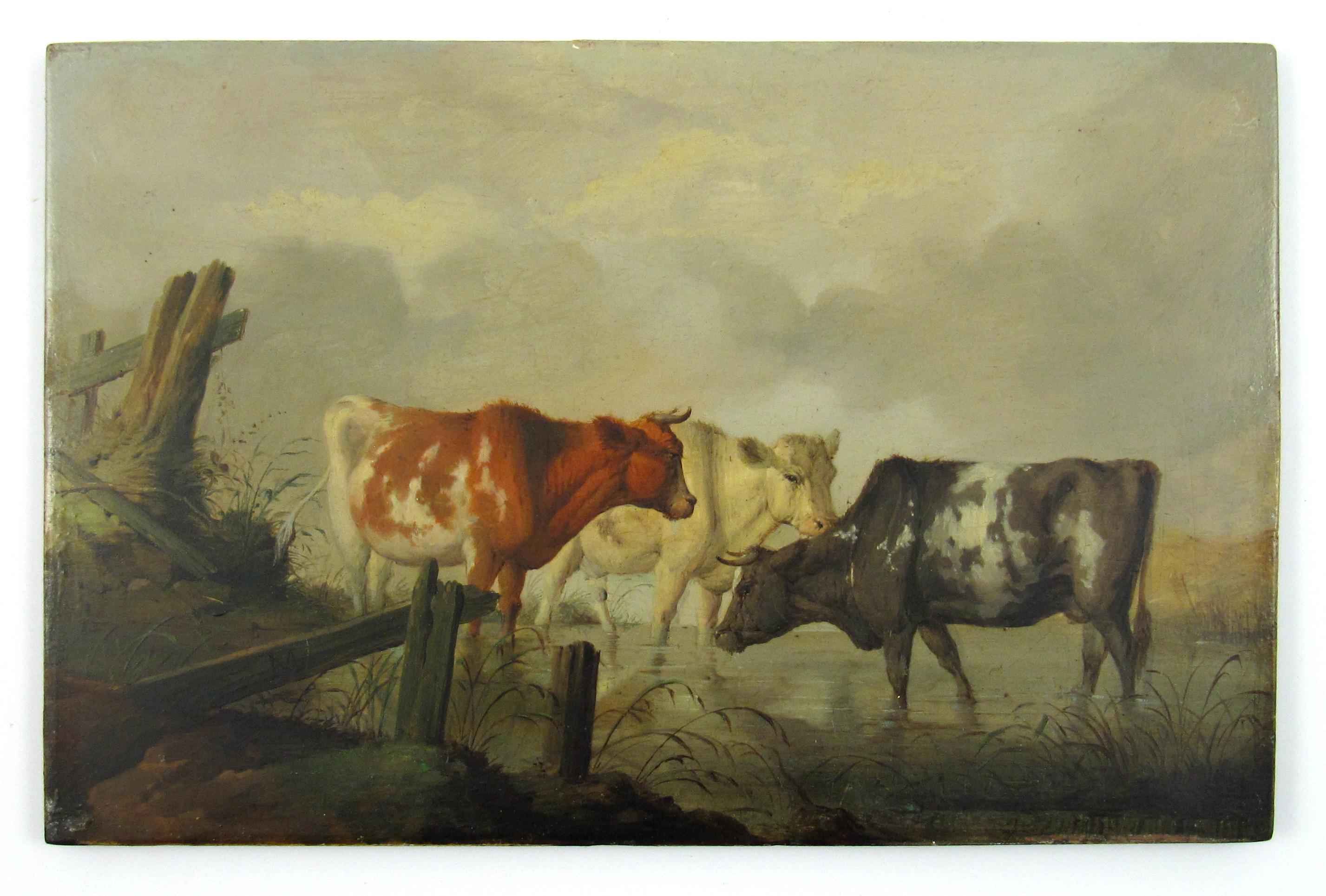 painting cattle panels