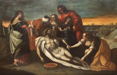 Cristo descendido de la cruz - Óleo sobre tela - Siglo XVIII