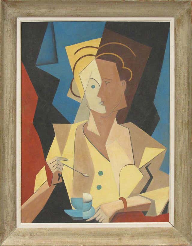 Cubist Coffee Cups - 2 For Sale on 1stDibs