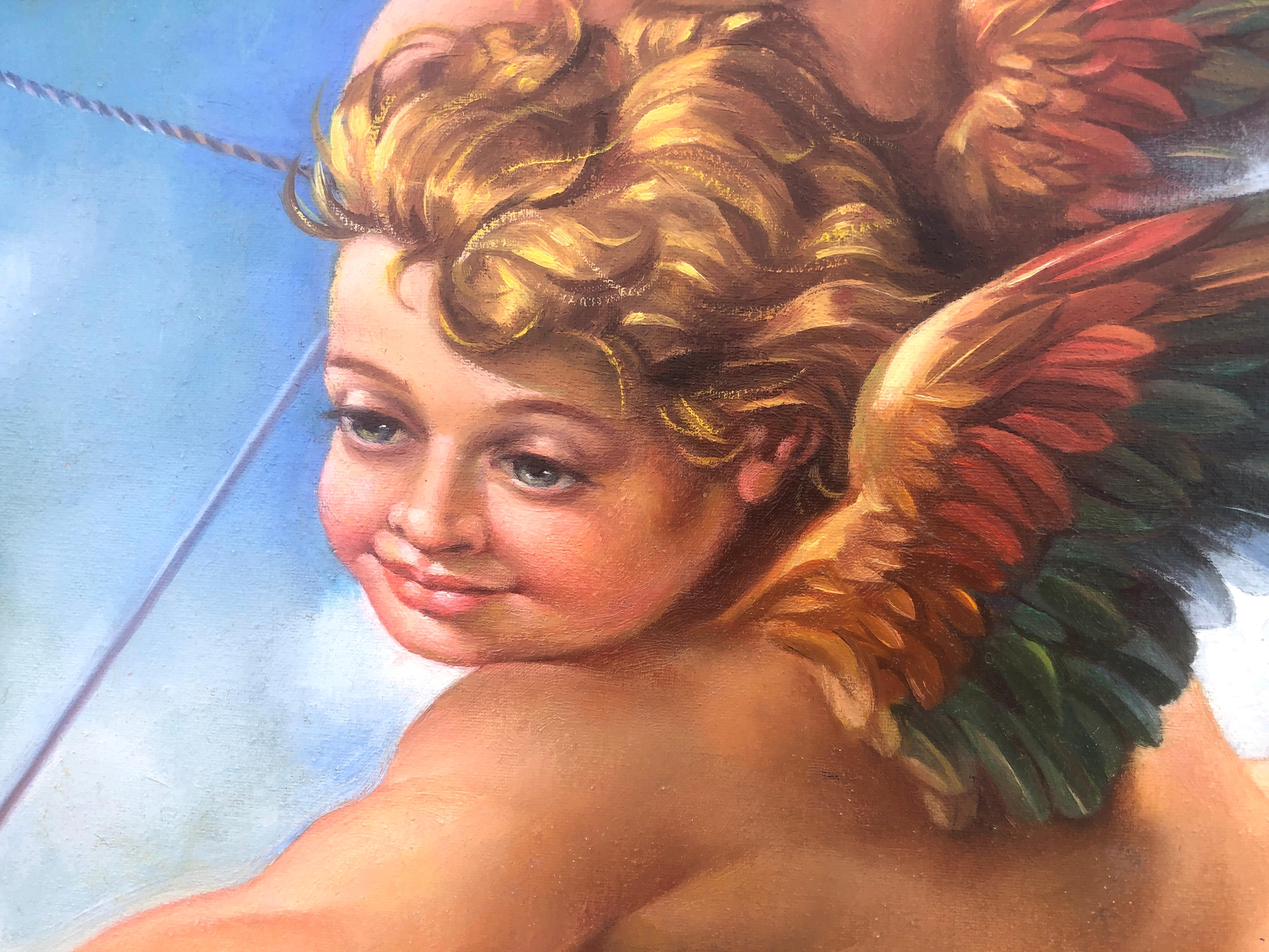 paintings of cupid
