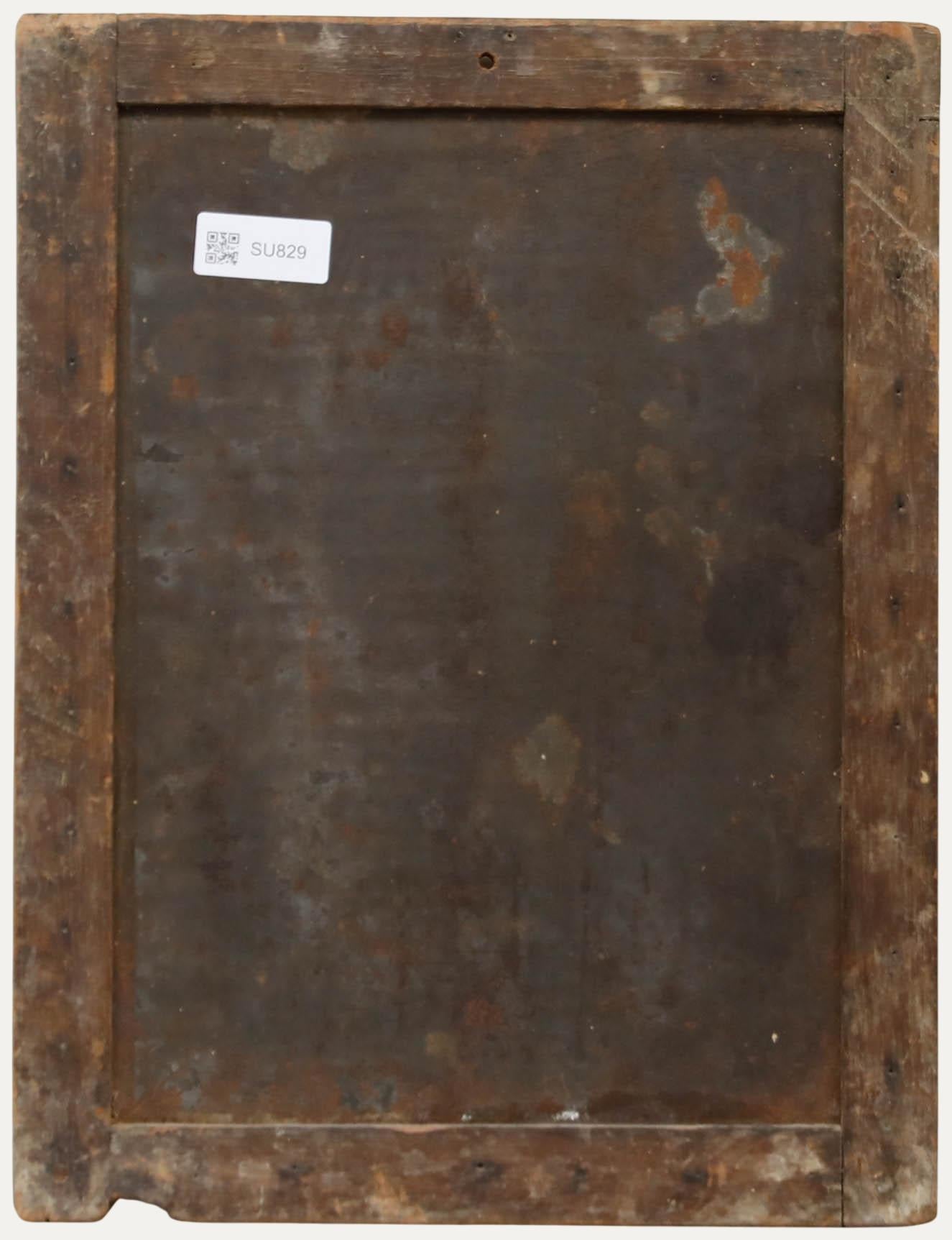 Cuzco Schule 18. Jahrhundert Öl - Christuskind von Atocha (Braun), Figurative Painting, von Unknown