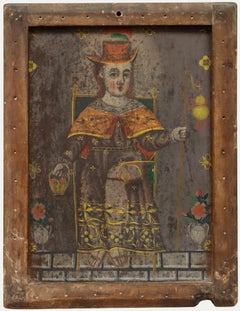 Cuzco Schule 18. Jahrhundert Öl - Christuskind von Atocha