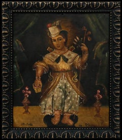Cuzco School Early 20th Century Oil - Holy Child of Atocha II