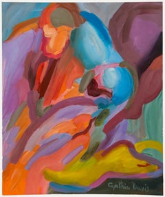 Cynthia Davis - St Ives School Contemporary Acrylic, Energy