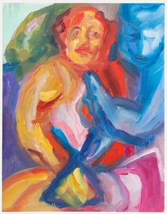 Cynthia Davis - St Ives School Contemporary Acrylic, In Motion