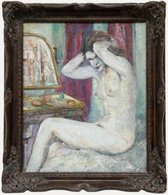Cyril J. Ross OBE, ROI (1891-1973) - Óleo de mediados del siglo XX, Temprano por la mañana