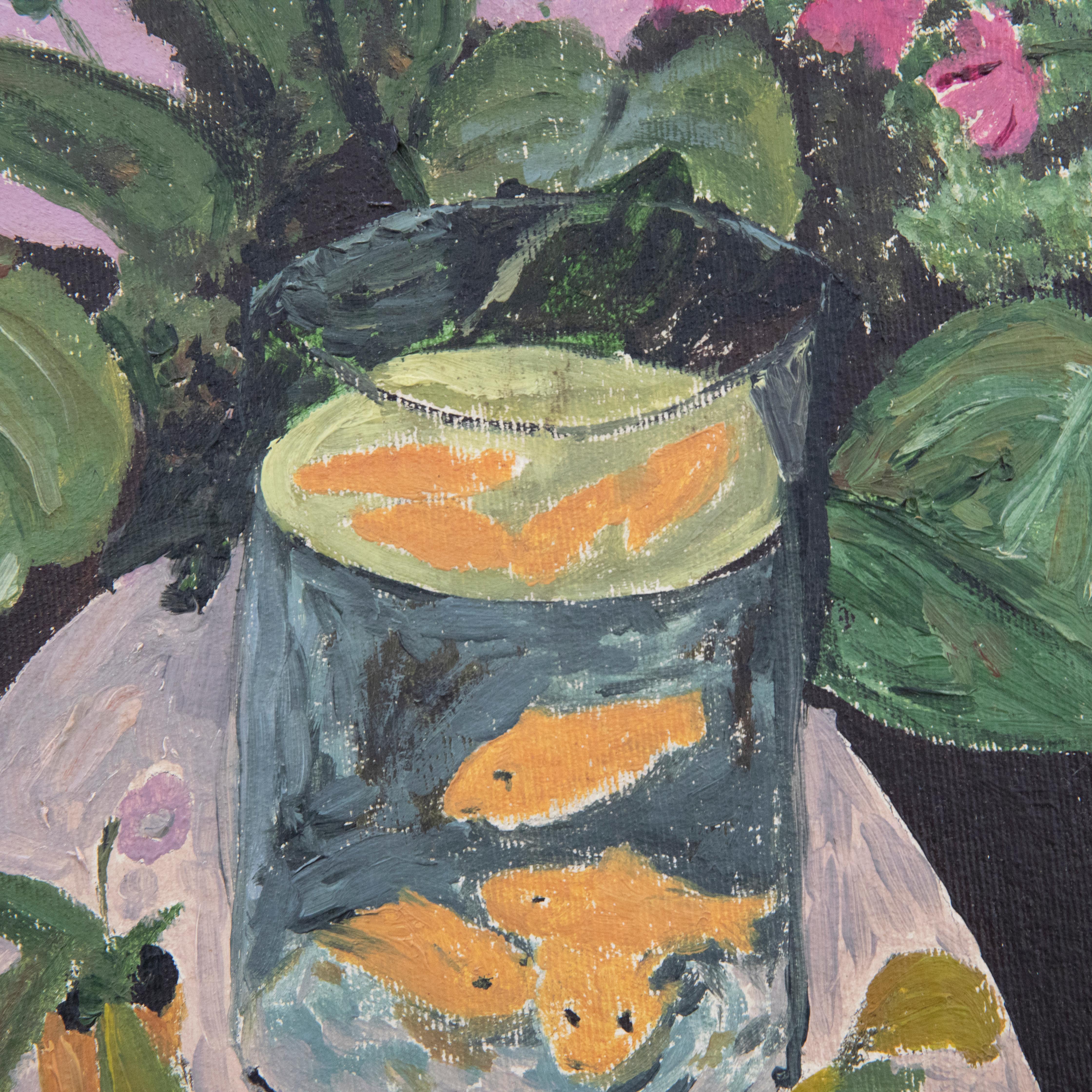 D. Botley dopo Matisse - Olio del XX secolo, Il pesce rosso 1