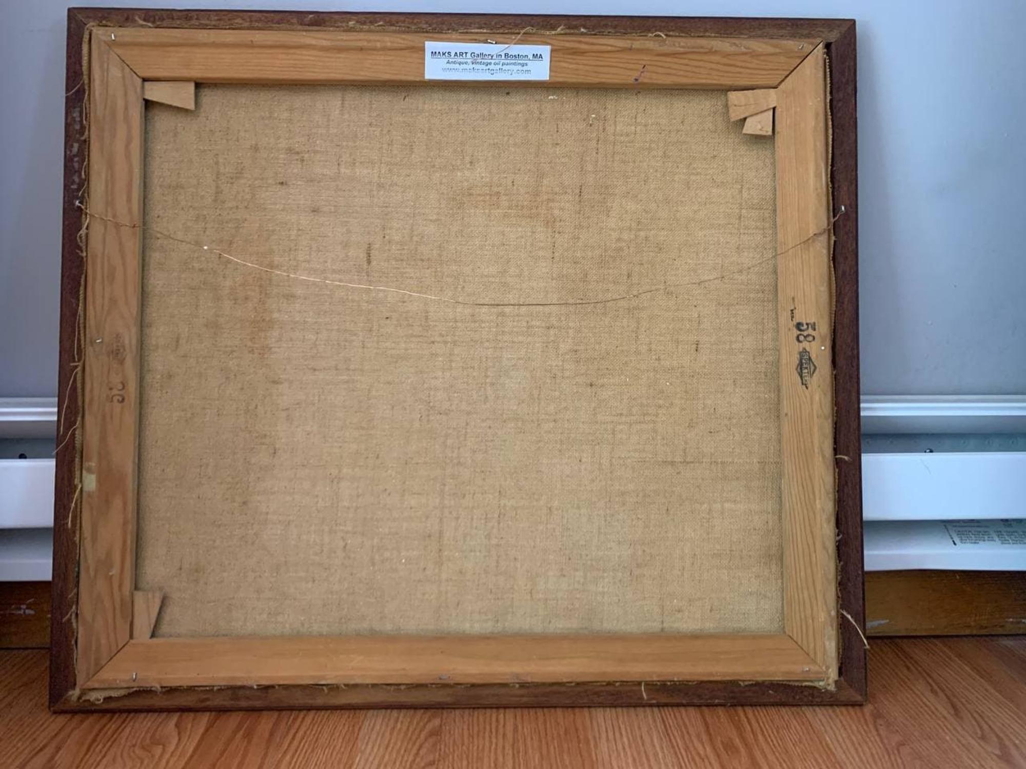 Dänisches Vintage-Stillleben, Ölgemälde auf Leinwand, unsigniert, gerahmt im Angebot 9