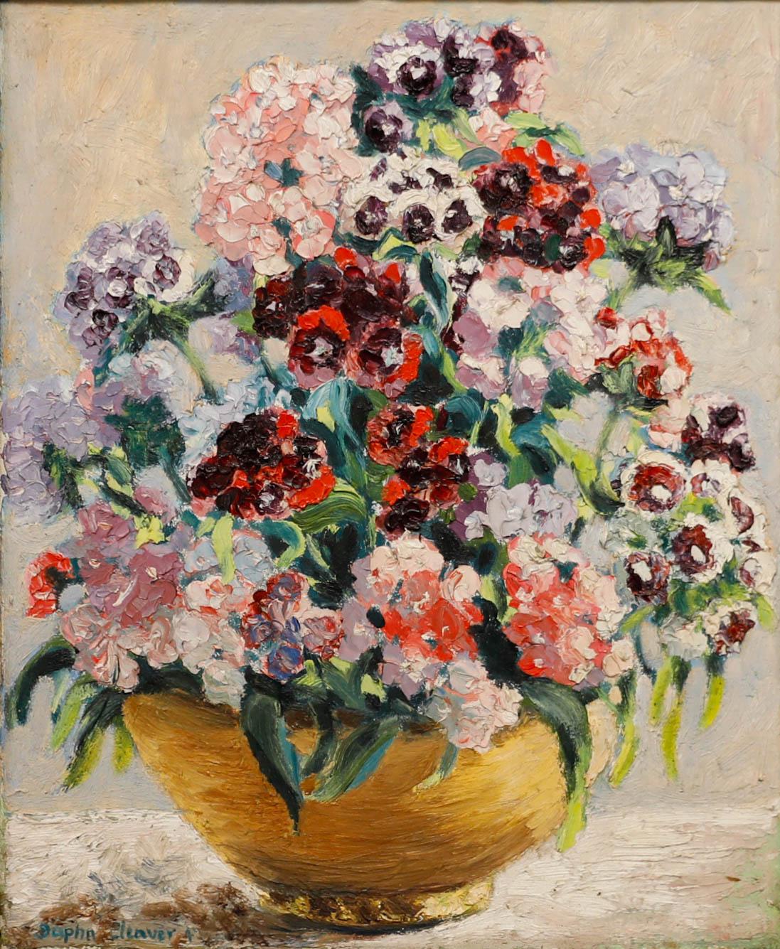 Daphne Cleaver - Olio incorniciato della metà del 20° secolo, Natura morta di William Williams - Painting di Unknown