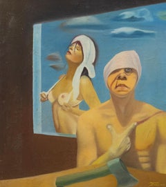 Dariusz Szymanski  Ölgemälde, Nick L. Dream, 1989