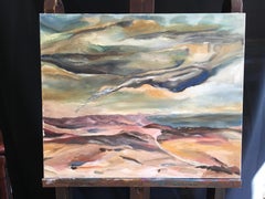 Dark Skies, Stylised Impressionist Oil Painting