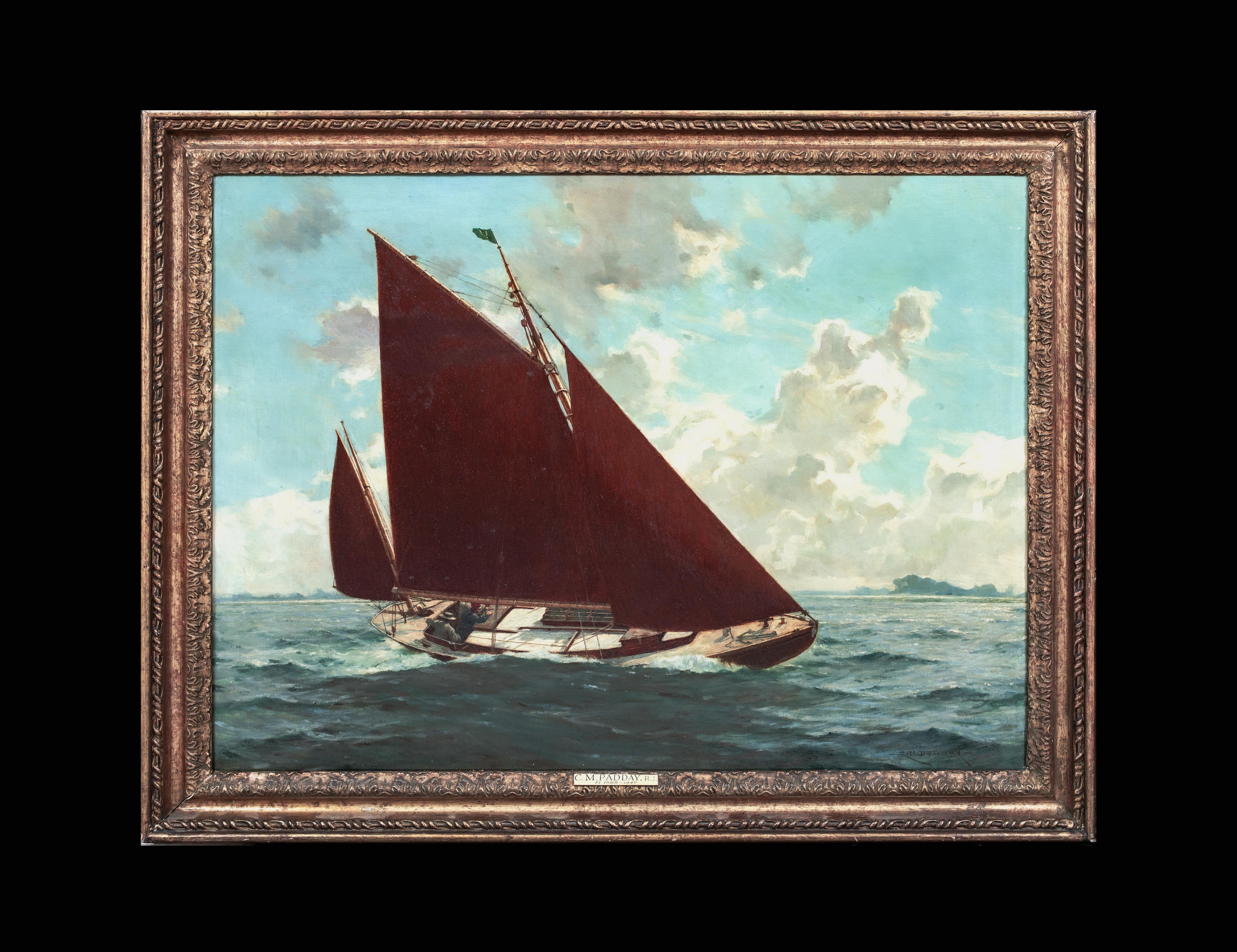 Vela diurna, XIX secolo  di Charles Murray PADDAY (1868-1954) - Painting di Unknown