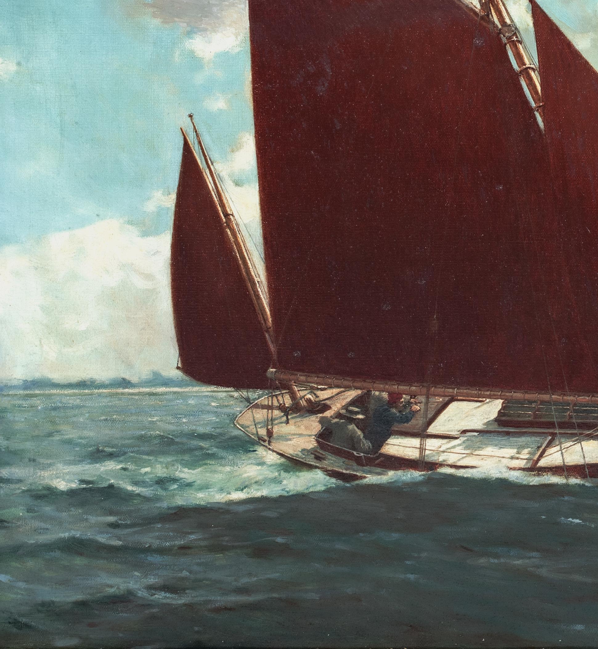 Vela diurna, XIX secolo  di Charles Murray PADDAY (1868-1954) 2