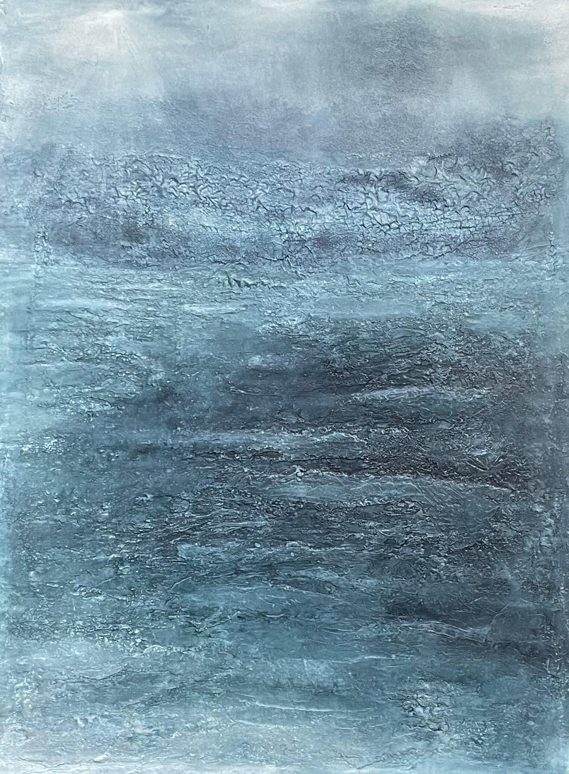 Tiefsee-Wasser von Sandi Beange – Painting von Unknown