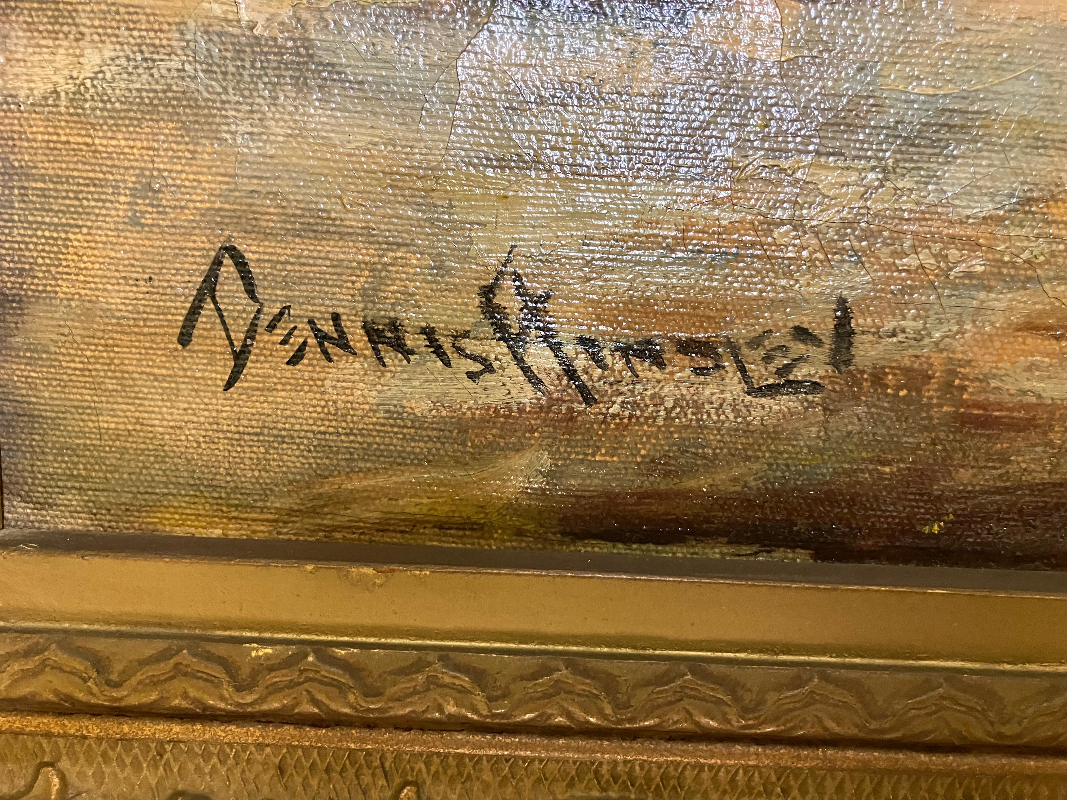 Mercato francese di Dennis Ainsley - Painting Realismo di Unknown