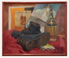 Vintage Denton - 20th Century Oil, Old Boots and Chianti