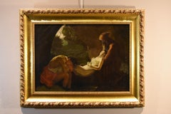 Deposition Atala De Roussy-trioson, Gemälde Öl auf Leinwand, 19./20. Jahrhundert, Französisch