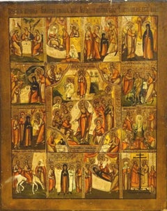 Descent To Hell, Feasts and The Resurrection, 19th Century