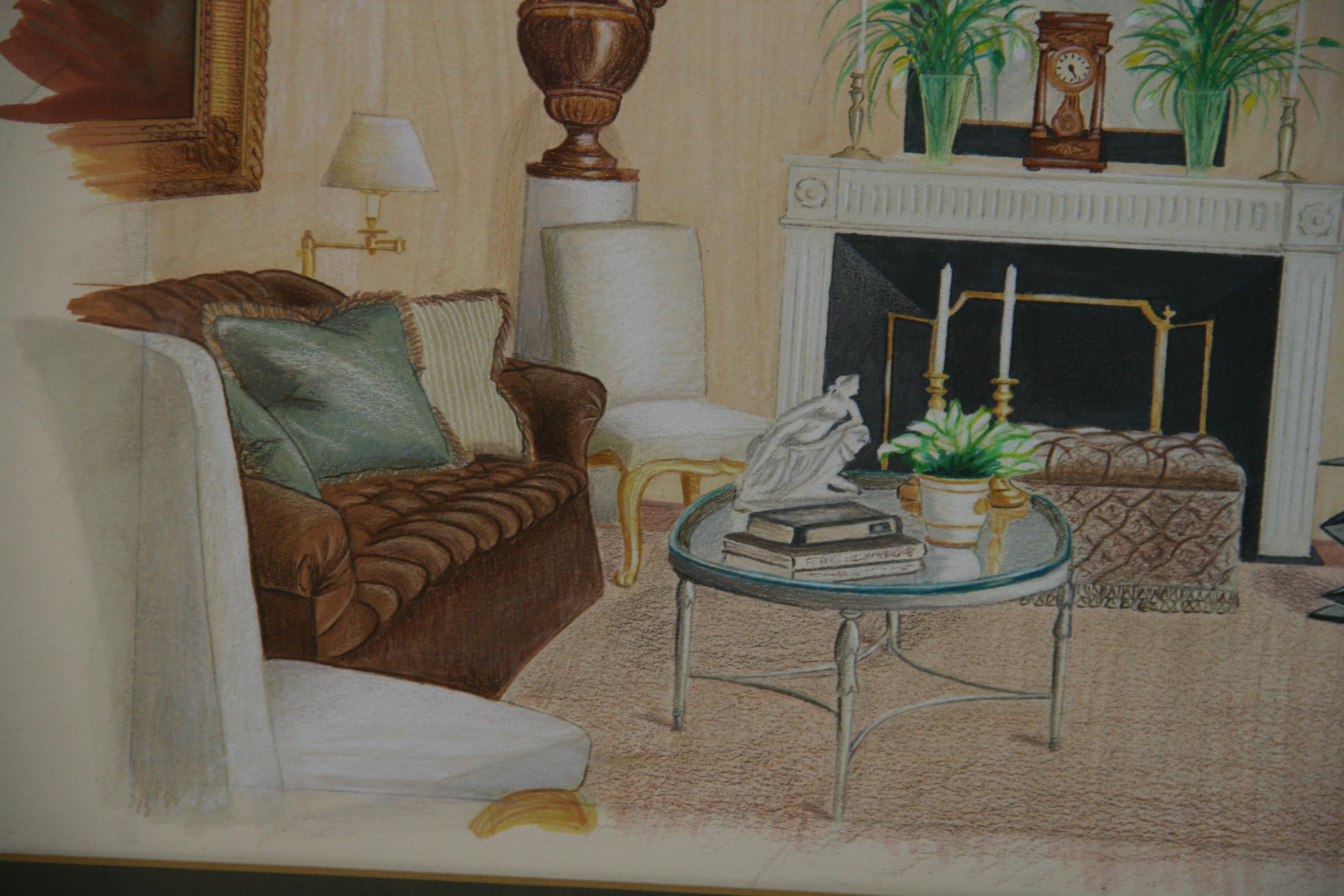 Designer-Wohnzimmer-Design im Angebot 6