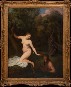 Diana und Akteon, 19. Jahrhundert Französische Schule