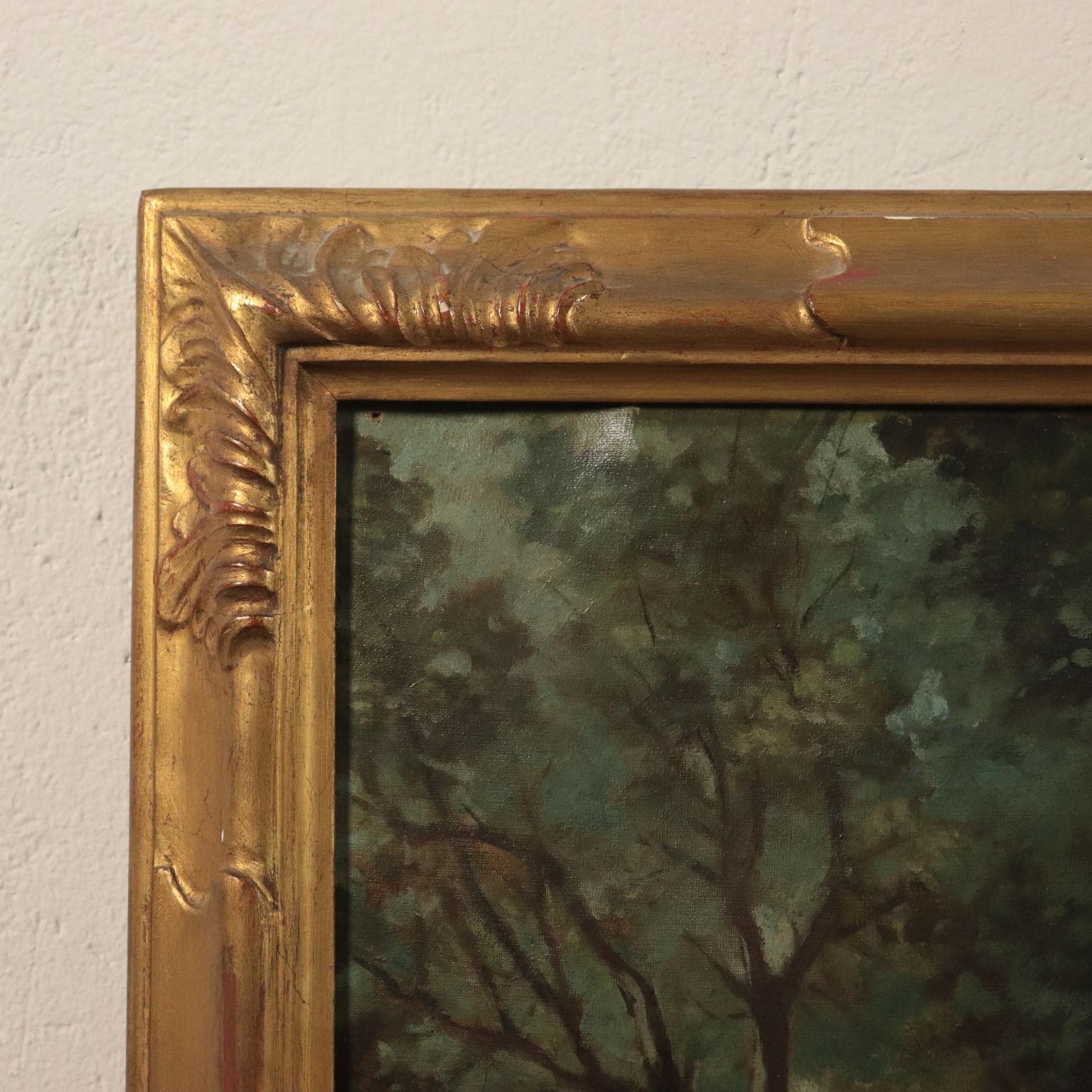 Diana and Nymphs Bathing, Oil on Canvas 19th Century 5