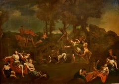 Diana Boullogne Mythological Paint Oil on canvas old master 17/18th Century