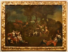 Diana Boullogne Mythological Paint Oil on canvas old master 17/18th Century  