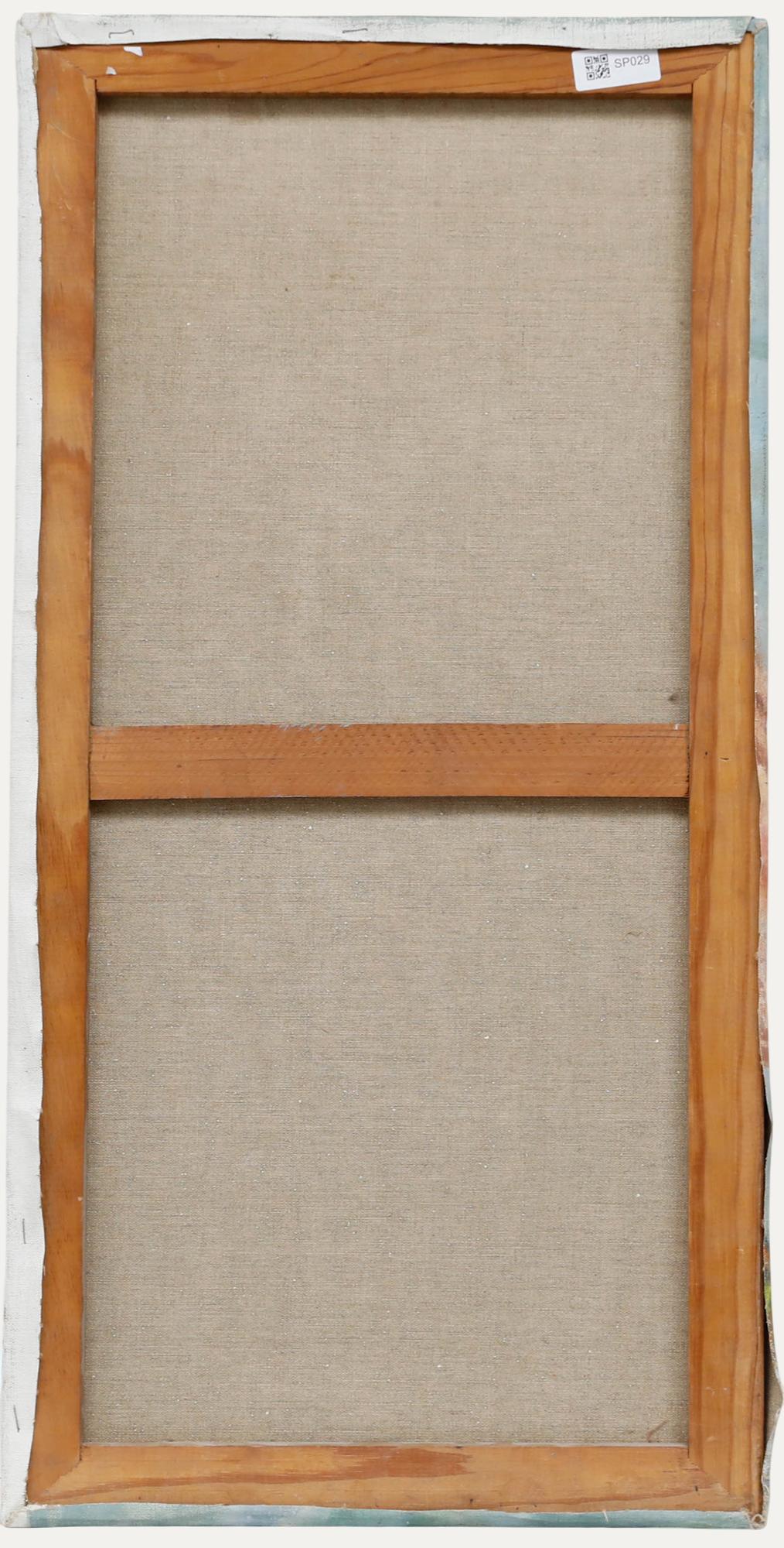 Dick Romyn (1915-2007) – Ölgemälde, Stillleben mit String- Instrument, 20. Jahrhundert (Schwarz), Still-Life Painting, von Unknown