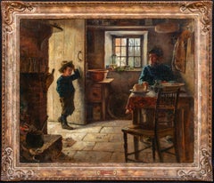 Heure du dîner, 19e siècle L'école de Newlyn (19ème siècle)