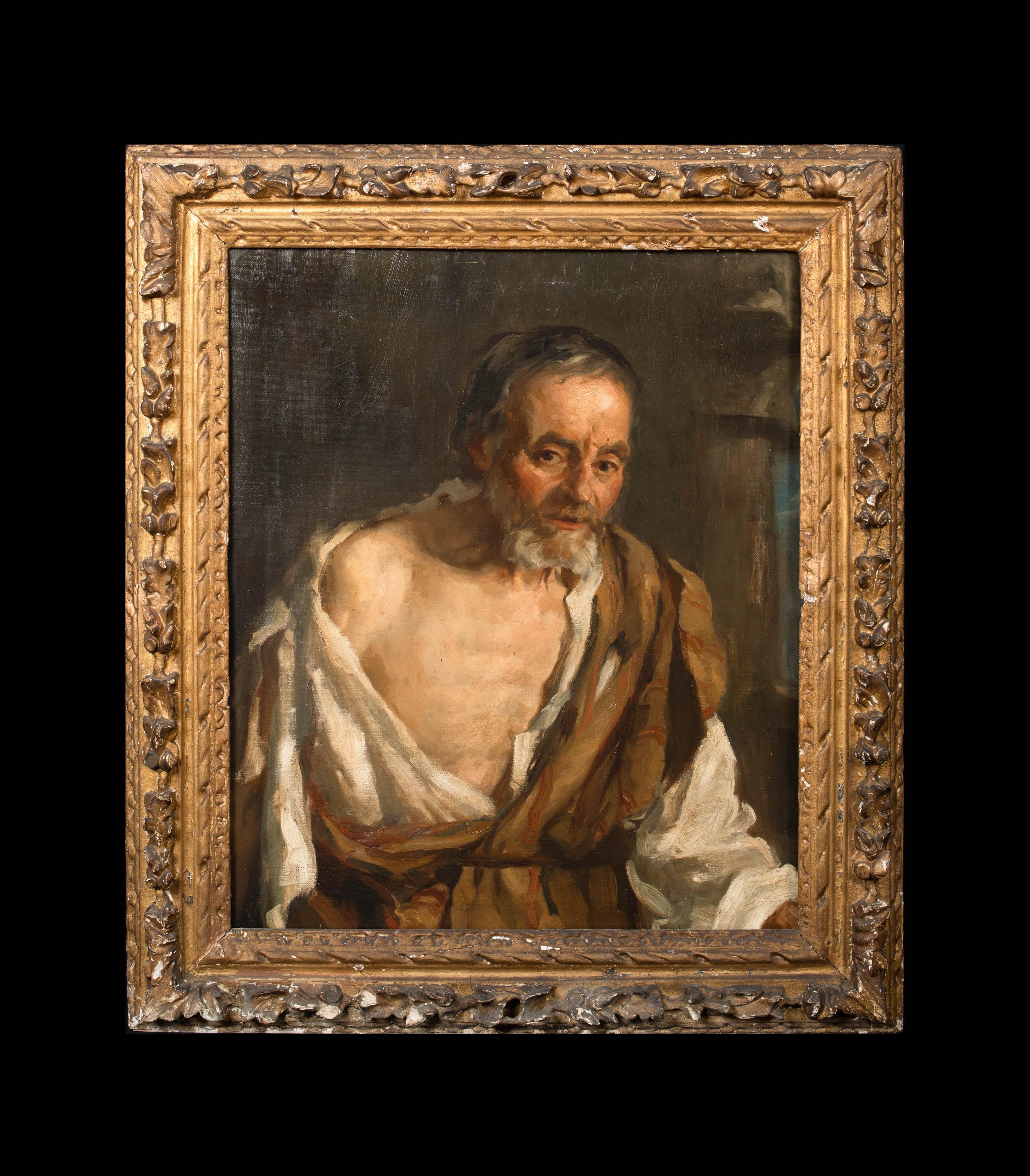Diógenes, siglo XVIII  Escuela italiana - Painting de Unknown