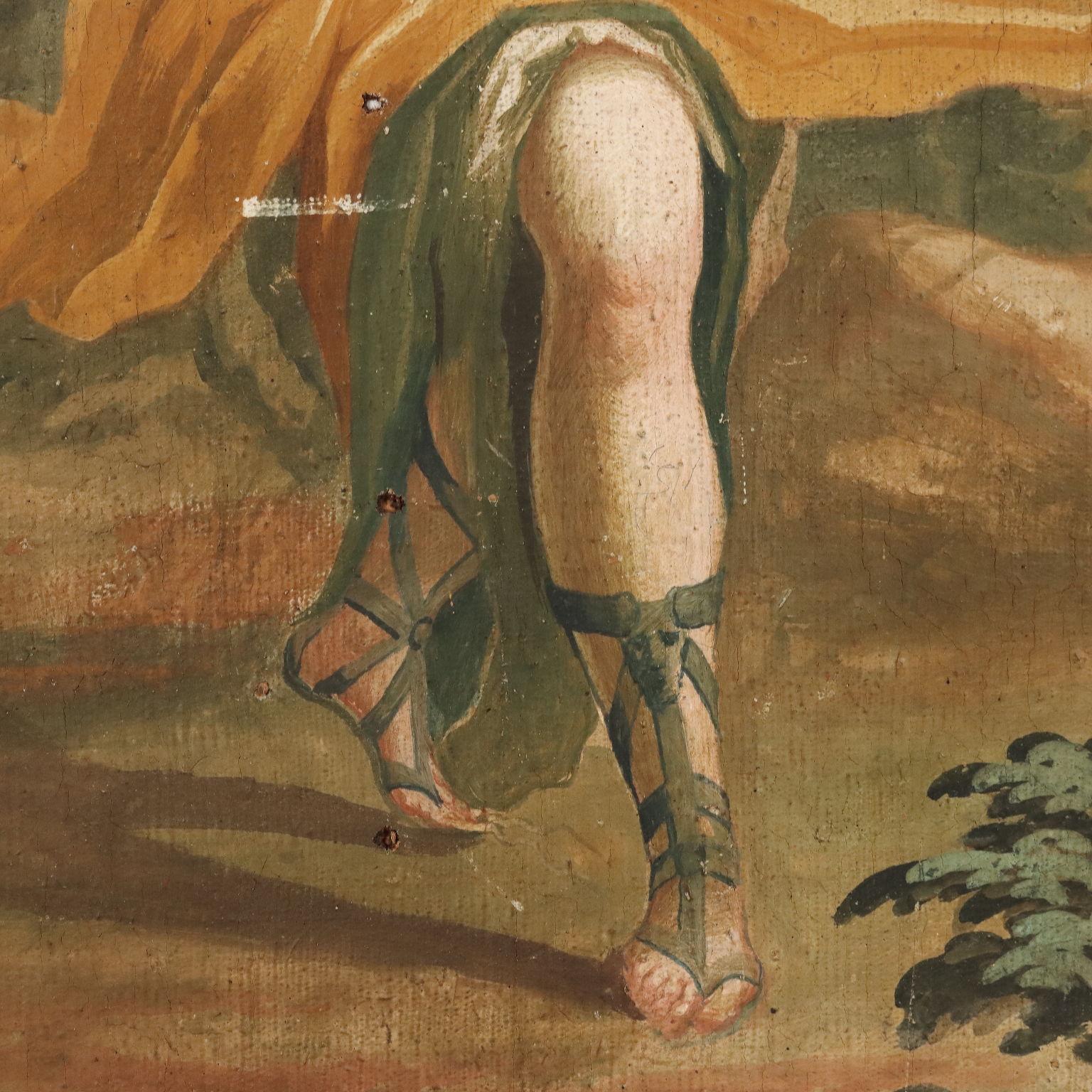 Peinture Apollon et Daphné 18e siècle en vente 2