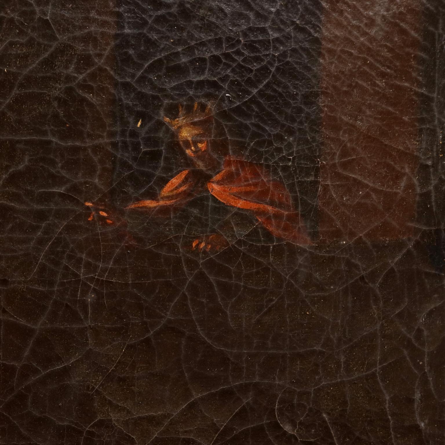 Dipinto Betsabea al Bagno XVIII-XIX secolo in vendita 7